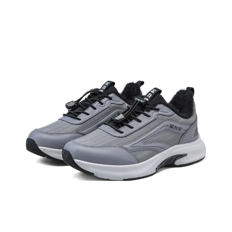 ZULIZ Sports Elderly Shoes Warm Cushioning Coverage Wear-Resistant Slip-Resistant Low-Top Casual Shoes Men's-2