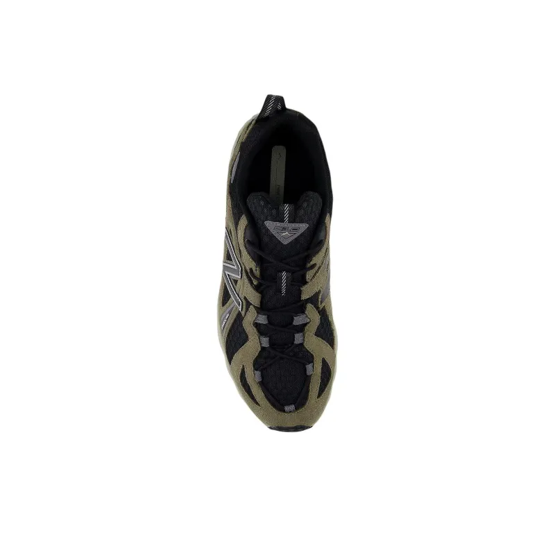 New Balance 610v1 Anti Slip Wear Resistant Low Top Running Shoes Unisex Green Black-3