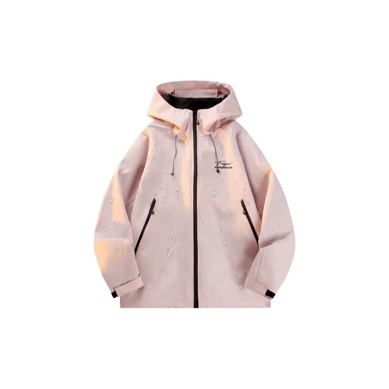 Feiyue Water-Resistant Windproof Warm Water-Repellent Windbreaker Jacket Unisex-22