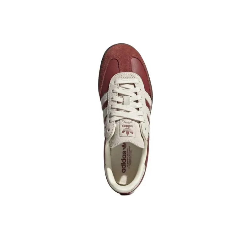 Adidas Originals Abrasion Resistant Low Top Kids' Skateboarding Shoes Red White Kids'-5