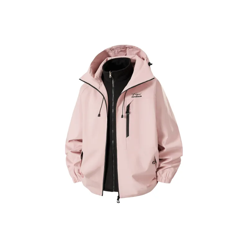 Feiyue Water Resistant Windproof Warm Water Repellent Windbreaker Jacket Unisex-6