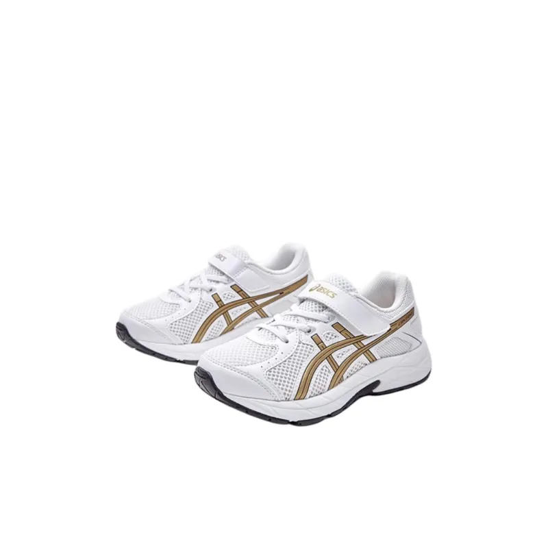 Asics RUNNING KIDS Anti-Slip Wear-Resistant Low-Top Kids' Running Shoes White Kids'-1