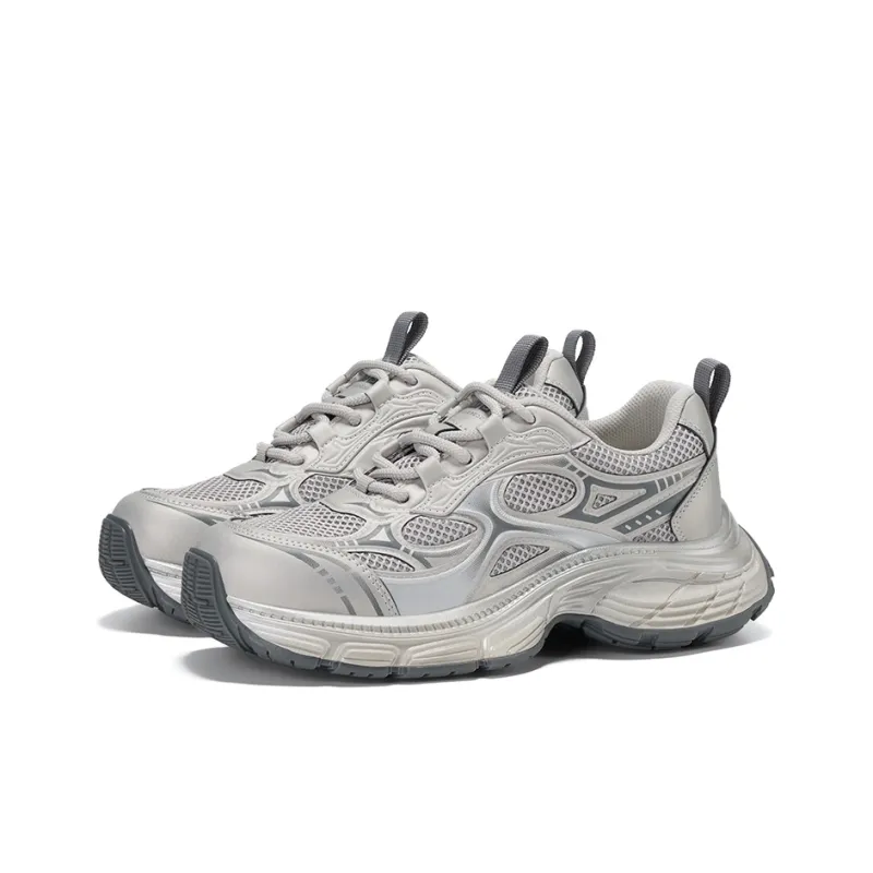 GG-CC Height Increasing Casual Shoes Cushioned Wear-Resistant Slip-Resistant Low-Top Vintage Chunky Sneakers Women's-9