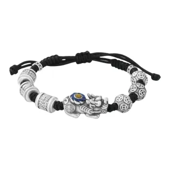UZIID S999 Silver Pure Silver Bracelets Unisex