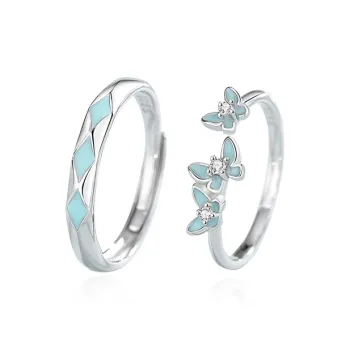Chongqing Gold Store S925 Silver Rings Unisex