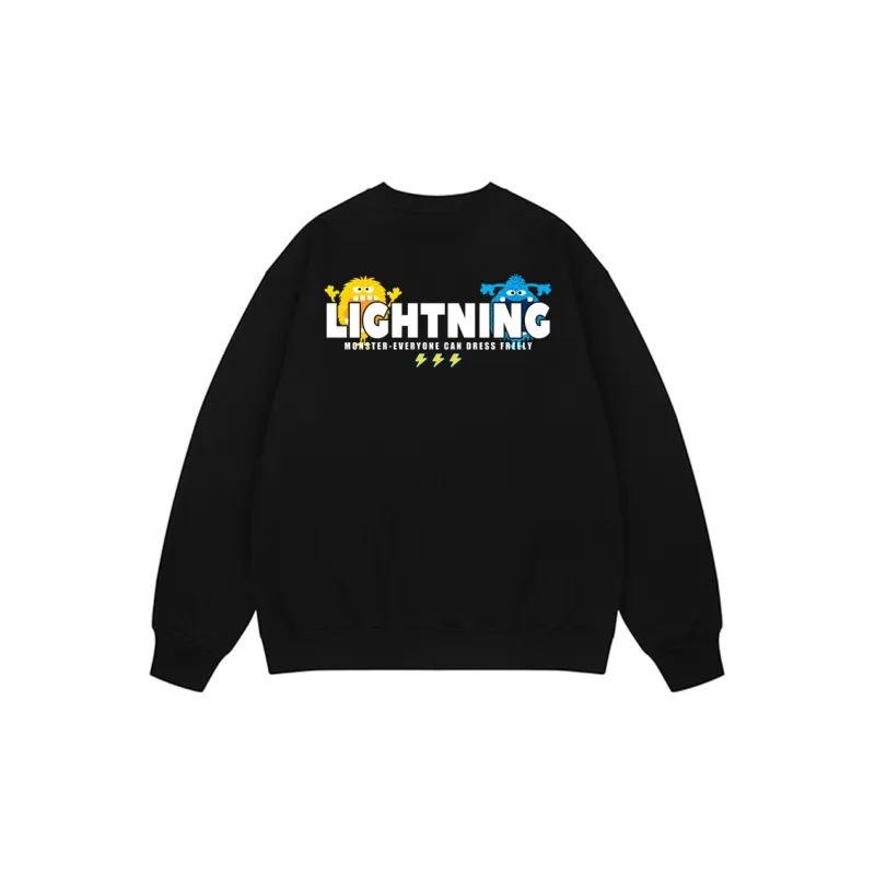 LIGHTNING MONSTER Sweatshirt Unisex-1