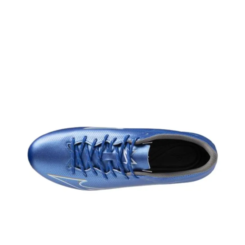 Mizuno Alpha AG Rubber Short Studs Wear-Resistant Soccer Shoes Unisex Blue-2