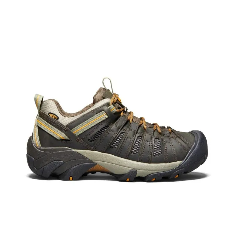 KEEN Voyageur Anti Slip Wear Resistant Low Top Hiking Shoes Men's Brown-1