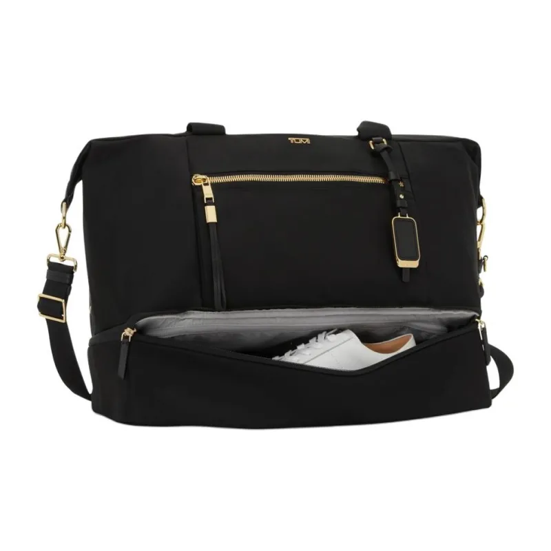 TUMI Voyageur Nylon Travel Bag Unisex Black-4