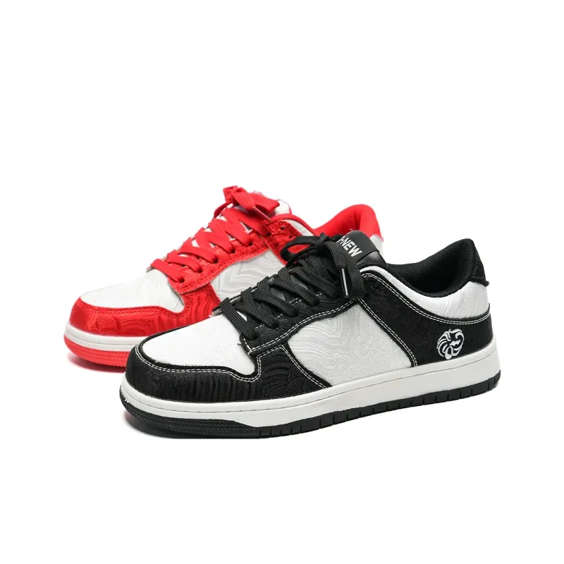 XPQ Durable Lightweight And Breathable Low-Top Skateboard Shoes Unisex-18