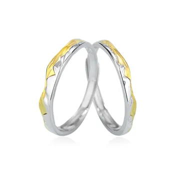 Chongqing Gold Store S925 Silver Rings Unisex
