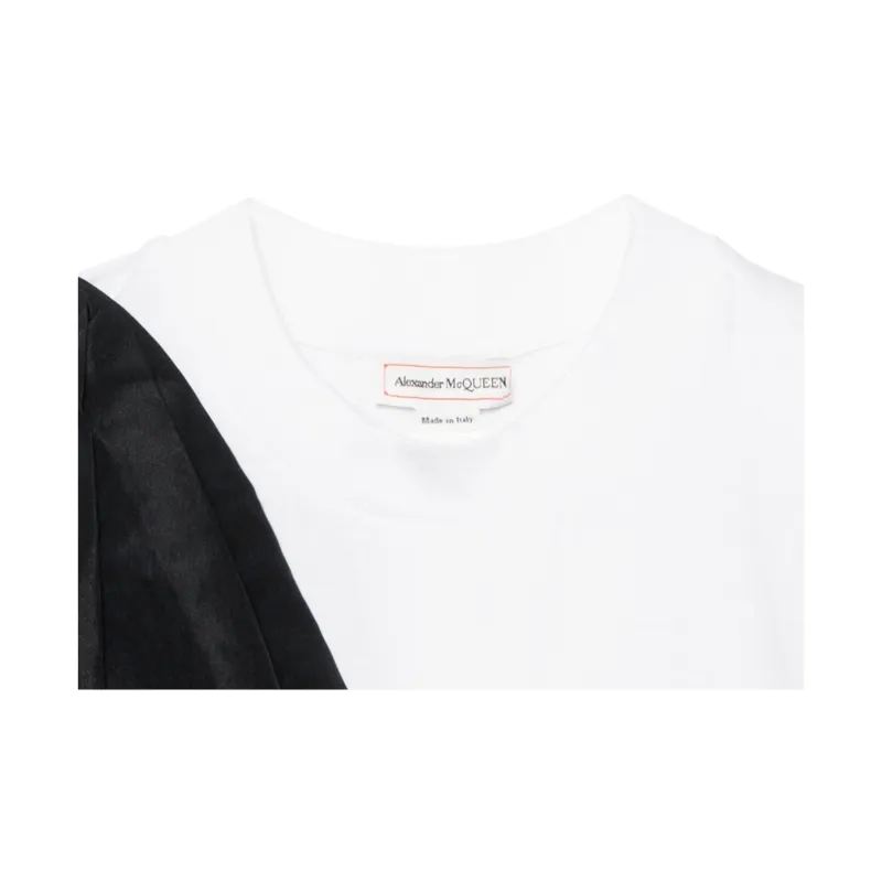 Alexander McQueen Layered Ruched T-Shirt-7