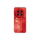 Copper Coin Tail Gold Snake Red Wristband Style