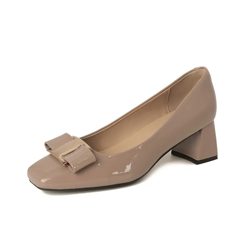 TADSW Chunky Heel High Heels 5cm Women's-3