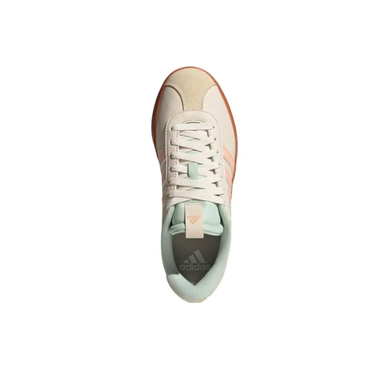 Adidas VL COURT 3.0 Slip Resistant Low Top Casual Shoes Women's Beige Pink-3