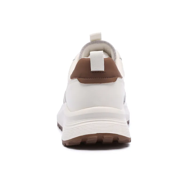 RED DRAGONFLY Platform Sports Casual Shoes Height Increasing Lightweight Low Top Chunky Sneakers Travel White Shoes-3