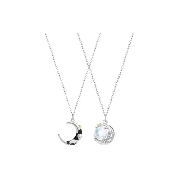 CHINA GOLD 925 Sterling Silver Necklaces Unisex