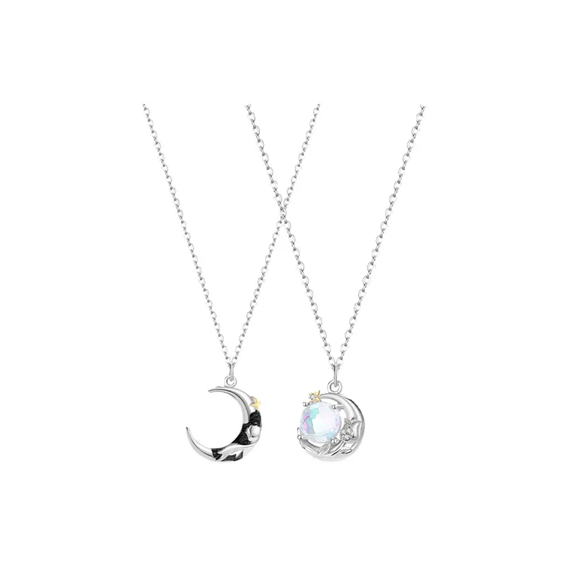 CHINA GOLD 925 Sterling Silver Necklaces Unisex-2