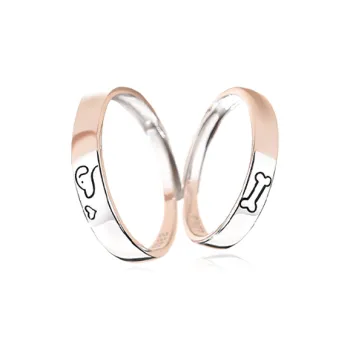 Chongqing Gold Store S925 Silver Rings Unisex