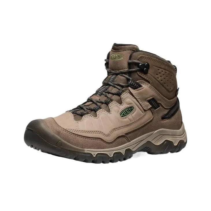 KEEN TARGHEE IV MID Anti Slip Wear Resistant Mid Top Hiking Shoes Men's Brown-0