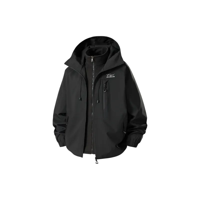 Feiyue Water Resistant Windproof Warm Water Repellent Windbreaker Jacket Unisex-0