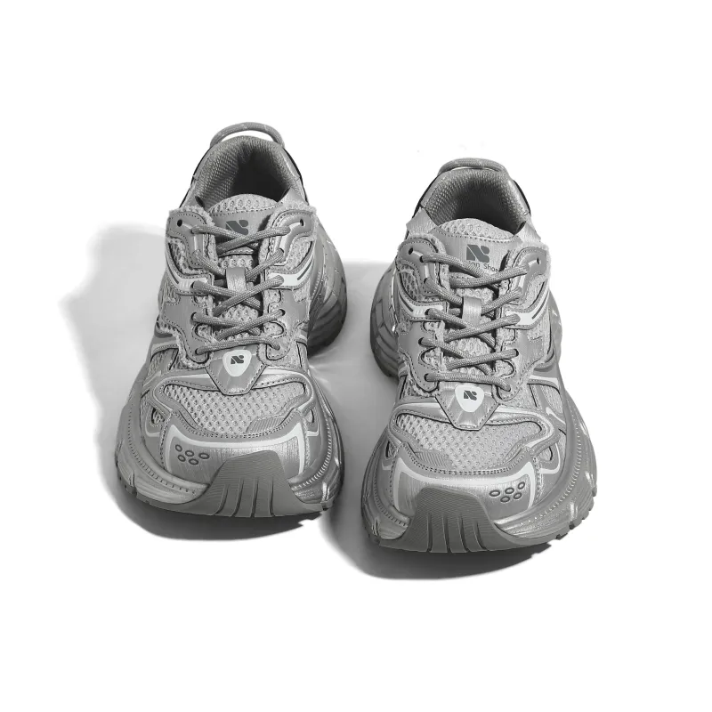CHENTER KATER Non-slip Lightweight Low-Top Chunky Sneakers Women's-3