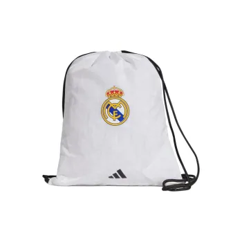 Adidas Real Madrid Polyester Backpack Unisex White