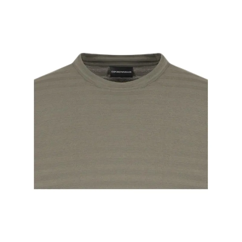 EMPORIO ARMANI Asv Jacquard Jersey T shirt-2