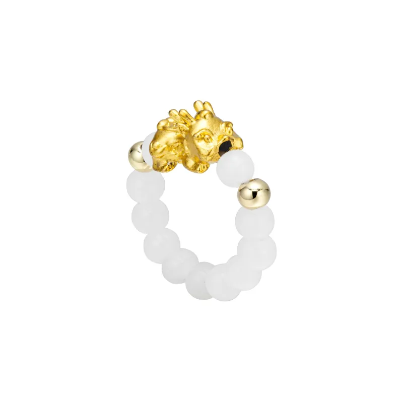 ENFANTIN Stones Copper Rings Unisex-3