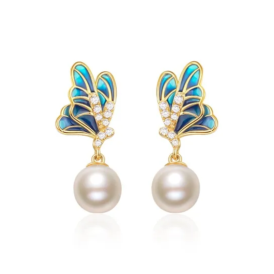 ADYD JEWELLY Pearl Stud Earrings Women's-0