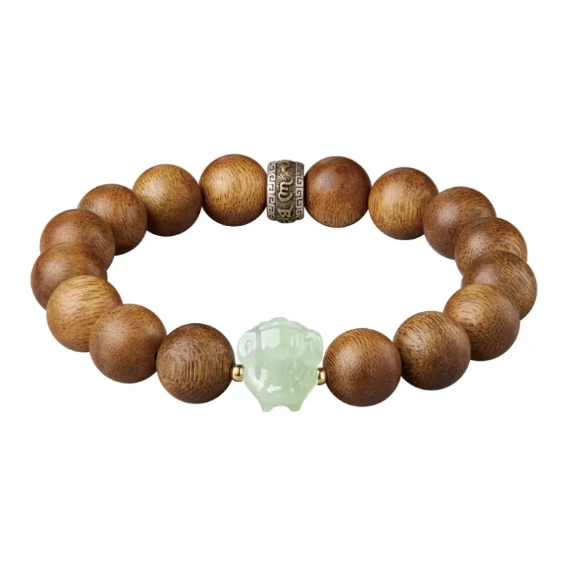 Yi Mingju Agarwood Bracelets Unisex-11
