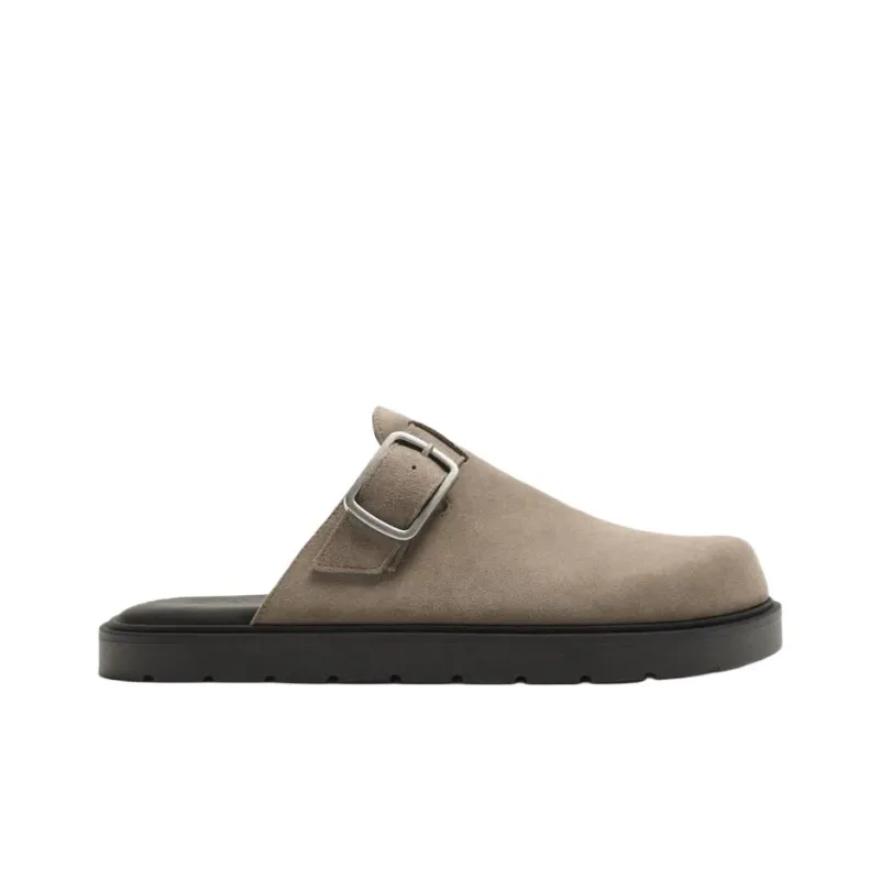 ZARA Abrasion Resistant Slip Resistant Closed Toe Slippers Men's Khaki Green-1