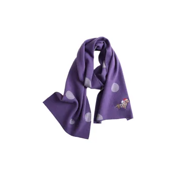 Lagur Merino Wool Knit Scarves Women's