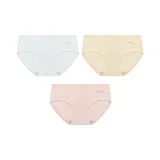 Light Aqua Blue+Yellow Cream+Light Pink
