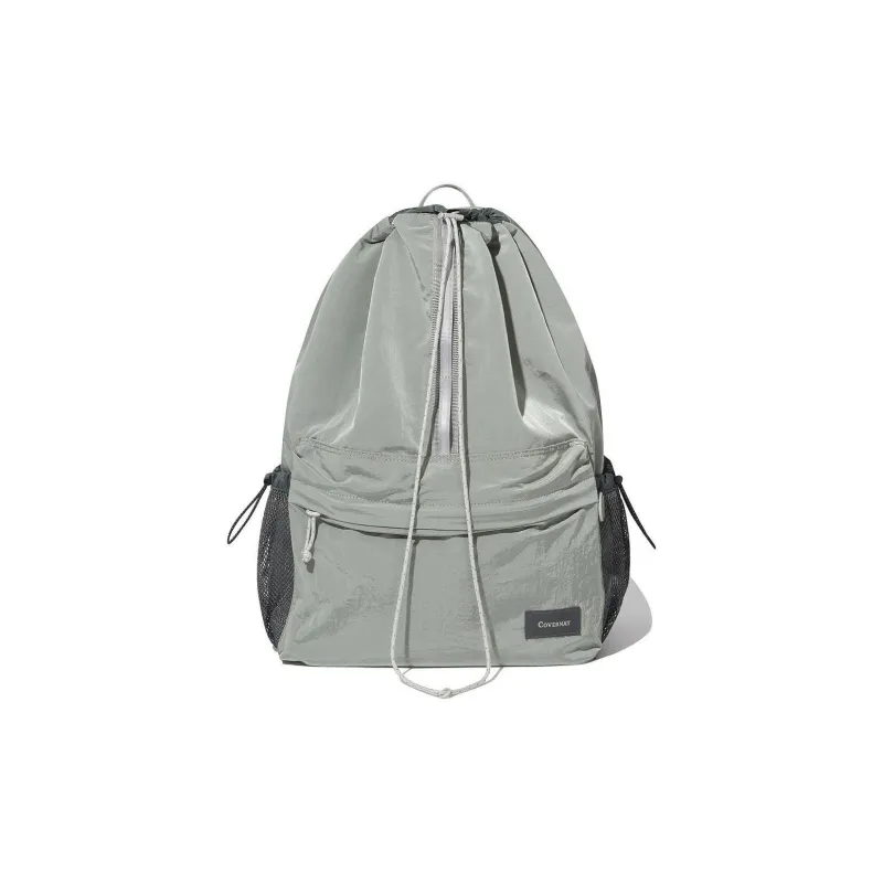 COVERNAT Nylon Backpack Unisex Khaki-0