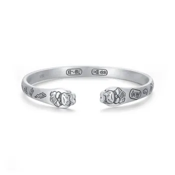 Asia Star 999 Fine Silver Bangles Women's