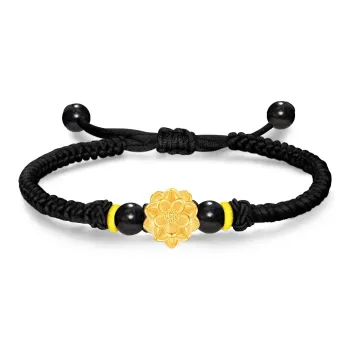 Master Kim Ebony Gold Bracelet Unisex