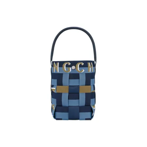 LONGCHAMP Re Play Nylon Bucket Bags Handbags Extra Small Women's Marine Blue