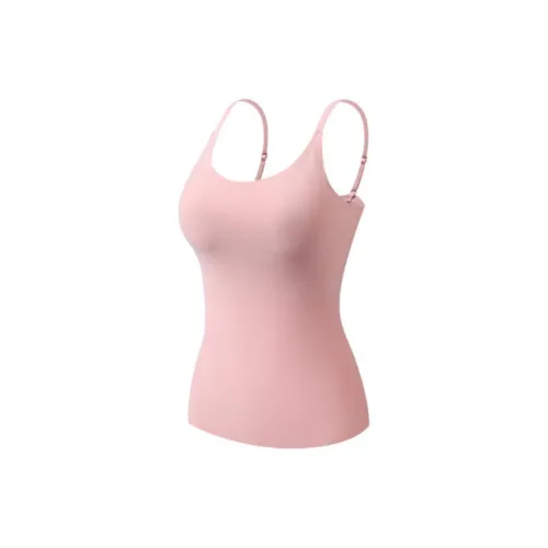 SHAYERRS Tank Tops Women's Pastel Pink