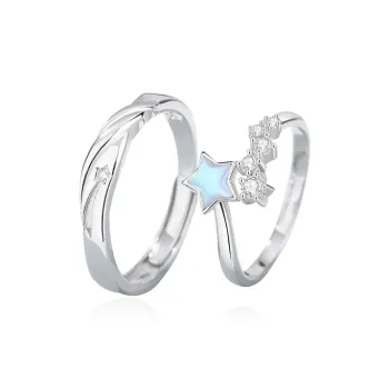 Chongqing Gold Store S925 Silver Rings Unisex