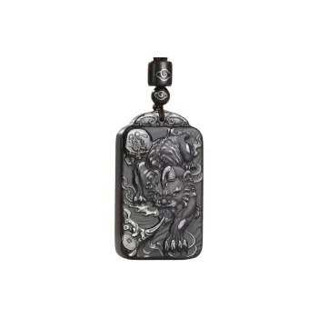 Zhen Yu Zhen Pin Hetian Jade Pendants Green Jade Unisex