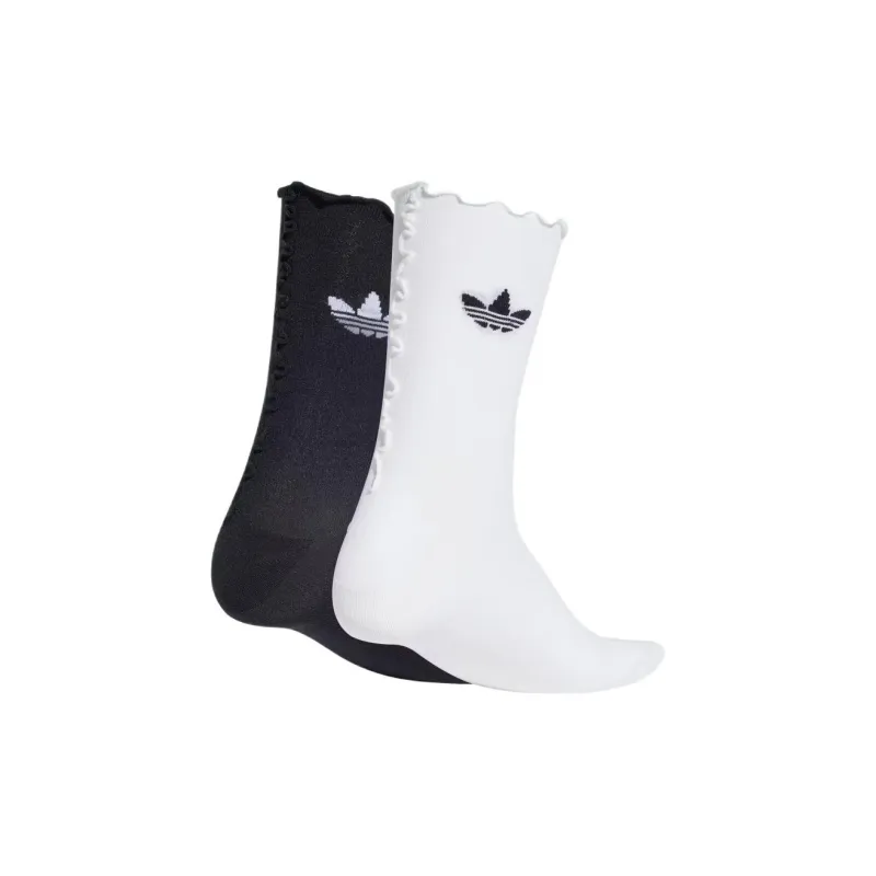 Adidas Originals Ruffle Socks 2 Pairs-1