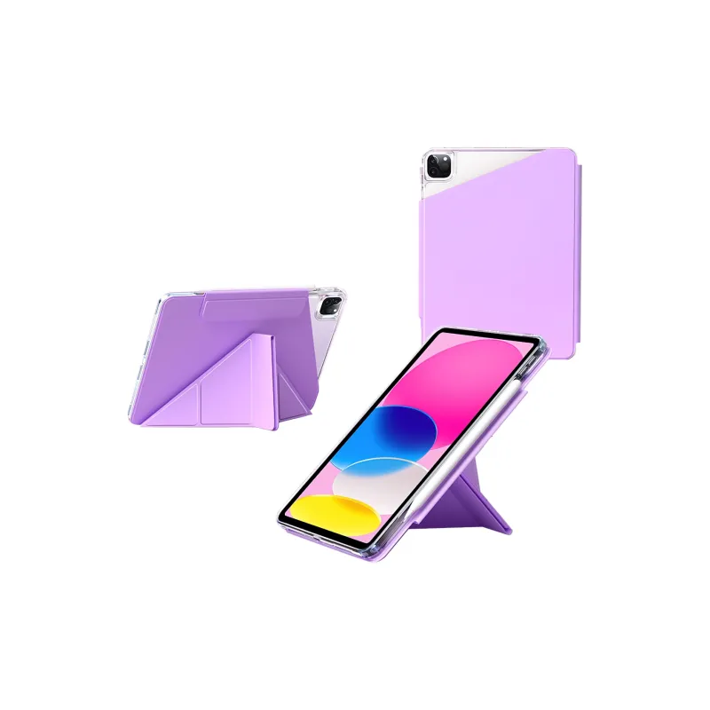 WOKESHI Acrylic Material 3+Y Support Fully Enclosed Available For IPad Tablet Protective Cases-8