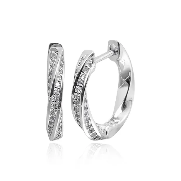 VEZA 999 Fine Silver Earrings Unisex-1