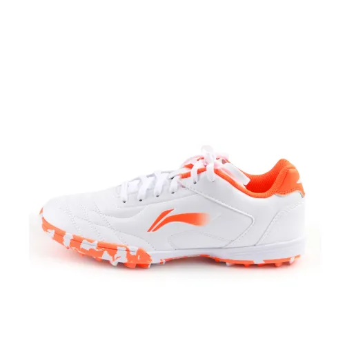 LINING Soccer Shoes Unisex Low Top Orange