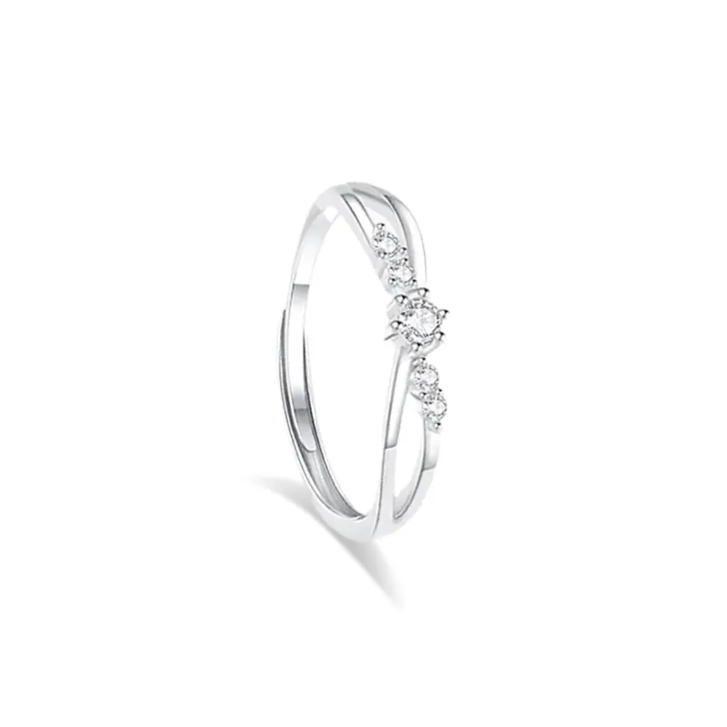 VEZA Sterling Silver Rings Unisex-12
