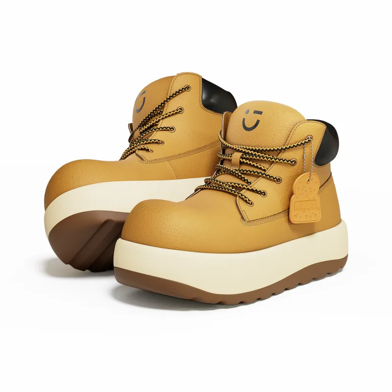 MINISO Ankle Length Martin Boot Unisex-3