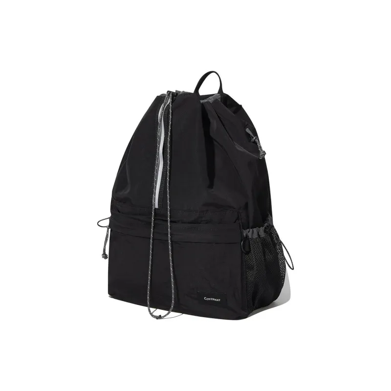 COVERNAT Nylon Backpack Unisex Black-1