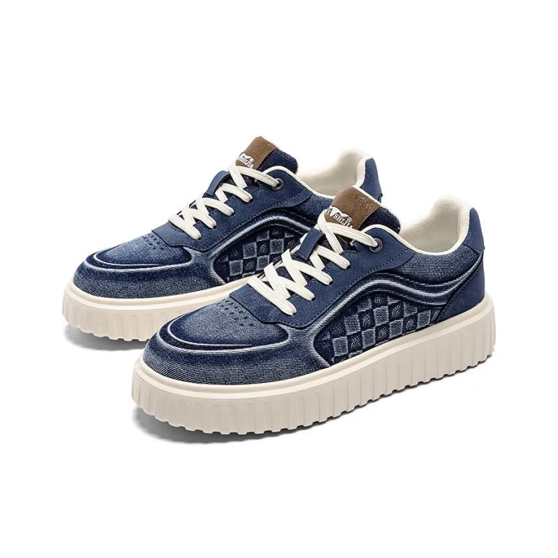 G.N.SHIJIA Lightweight Breathable Height Increasing Low Top Skateboard Shoes Men's-8