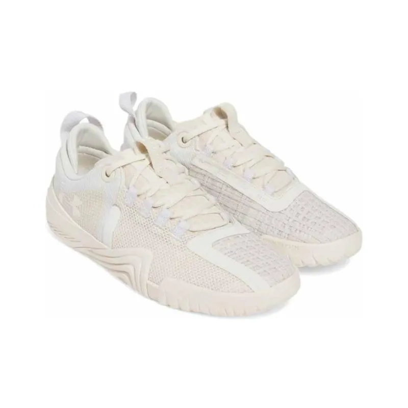 Under Armour Reign 6 Anti Slip Wear Resistant Low Top Training Shoes Men's Beige-2